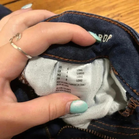 AMERICAN EAGLE SUPER SUPER STRETCH JEANS - Picture 4 of 5